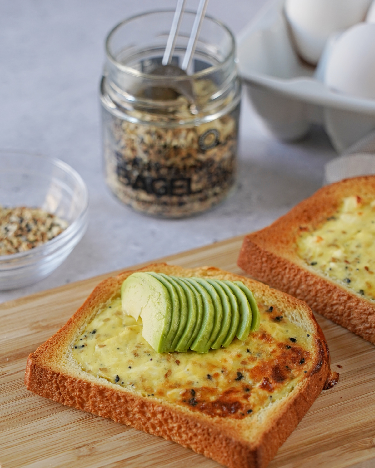 SAVOURY CUSTARD TOAST