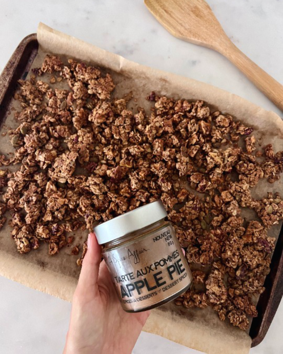 GRANOLA TARTE AUX POMMES
