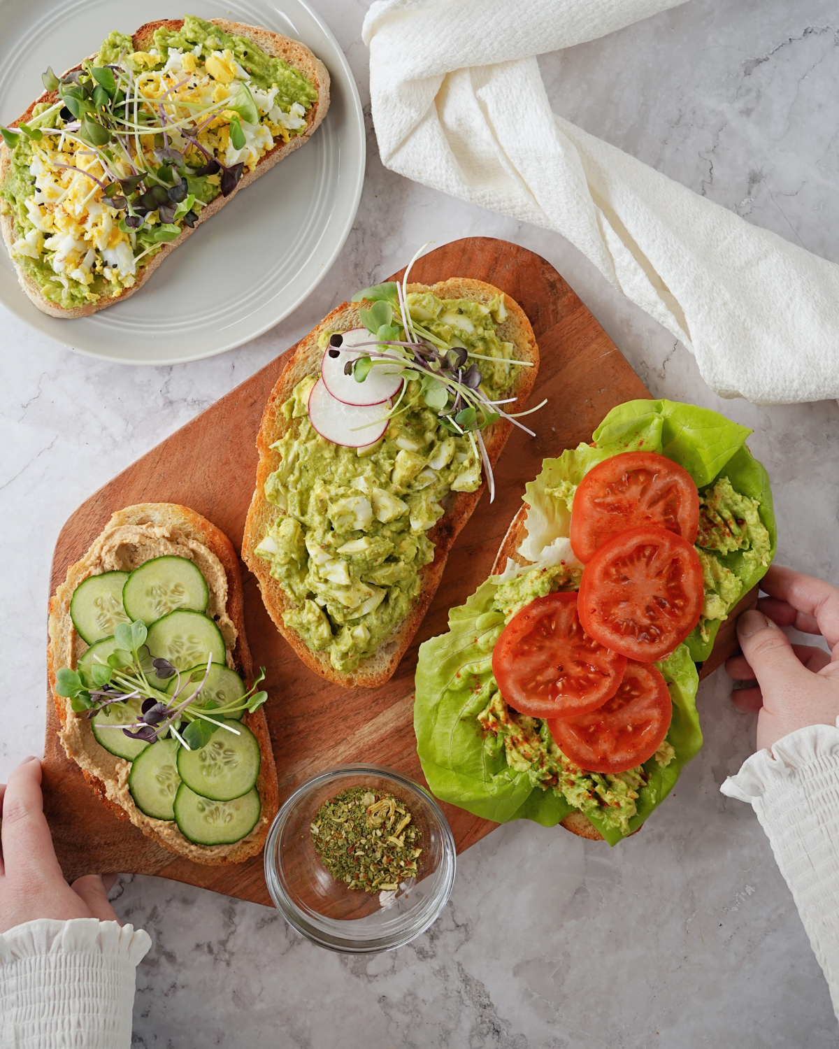 AVOCADO EGG SALAD BRUNCH