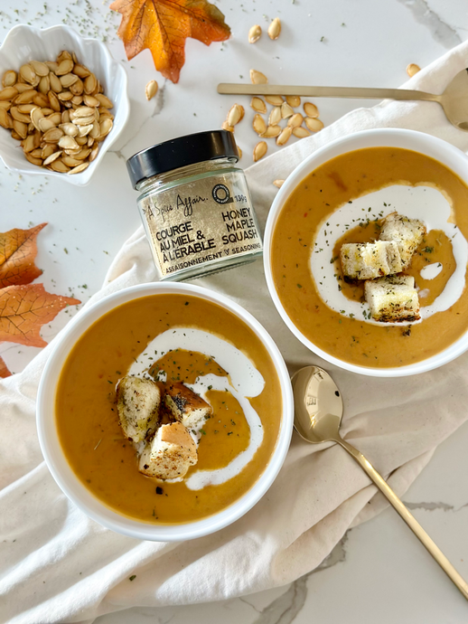 ROASTED BUTTERNUT SQUASH SOUP