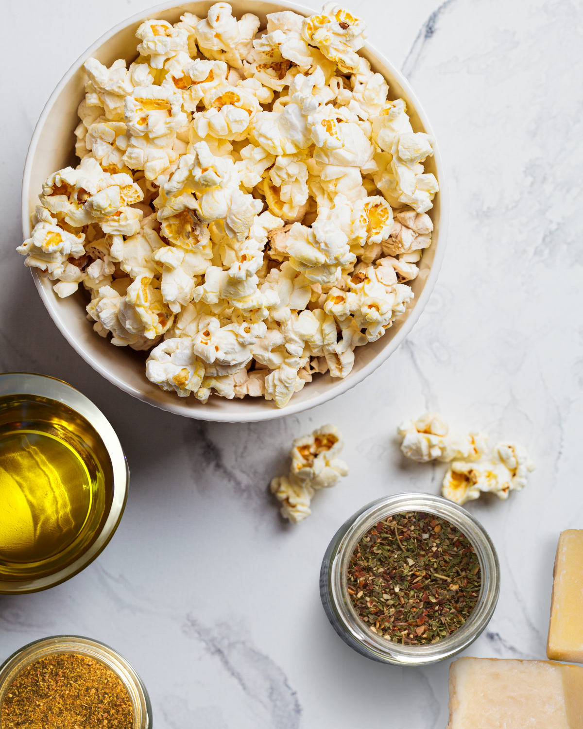ITALIAN HERBS PARMESAN POPCORN [OR LEMON PEPPER PARMESAN]