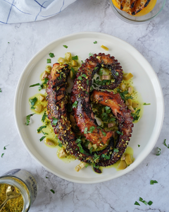 ZESTY GRILLED OCTOPUS