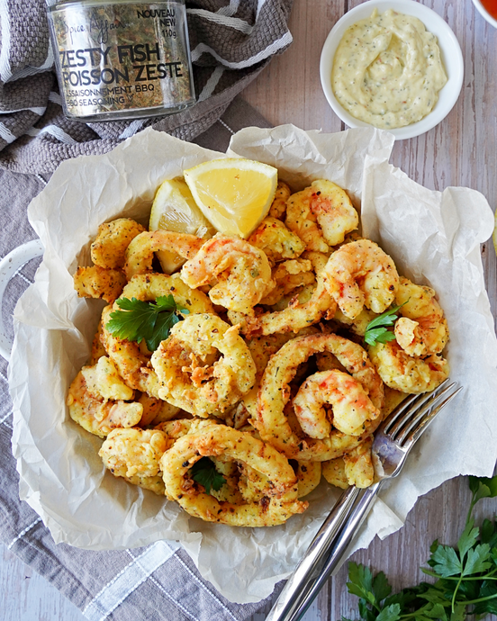 ZESTY CALAMARI & GAMBERI FRITTI