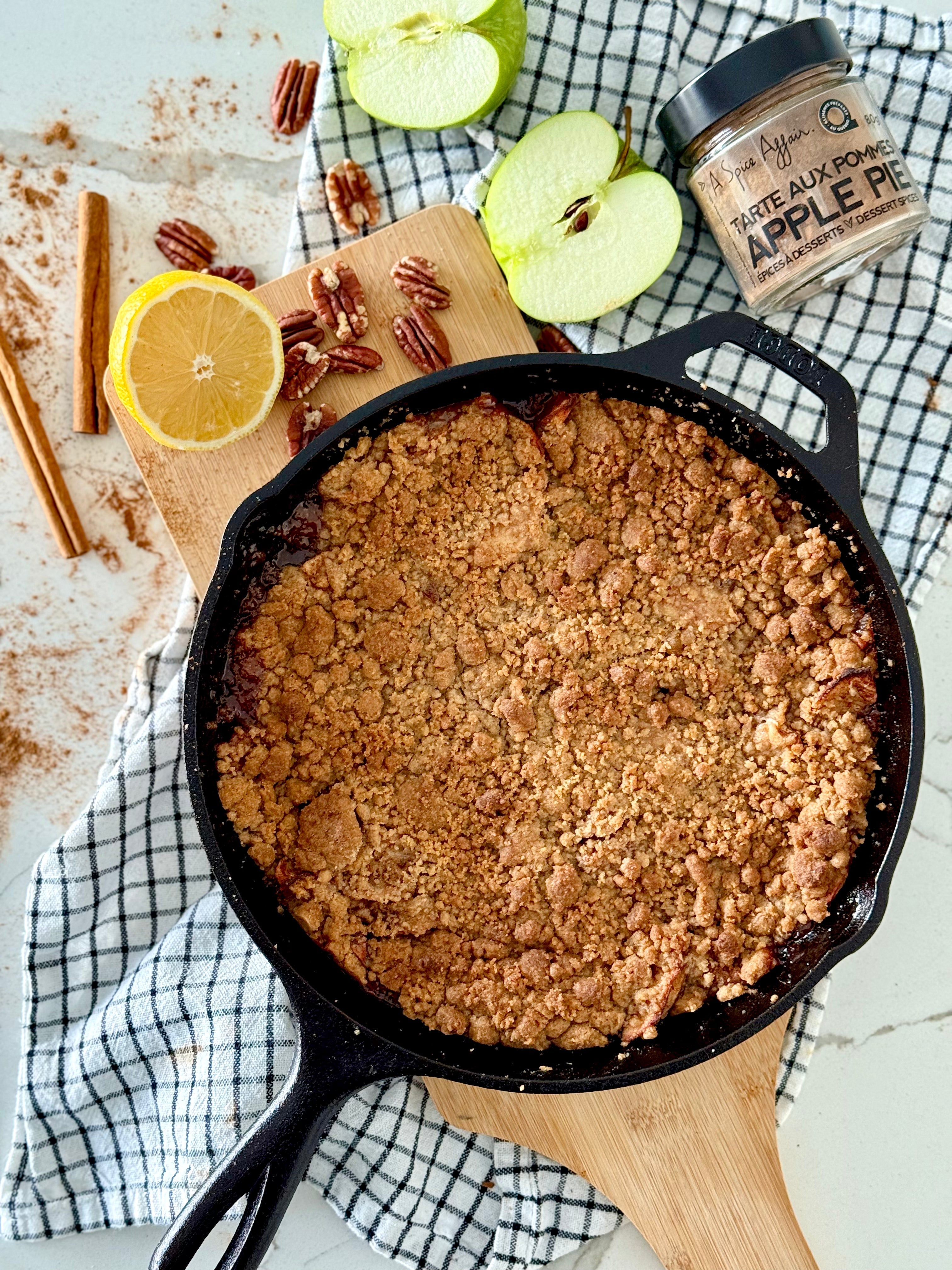 Apple-Pecan Crumble
