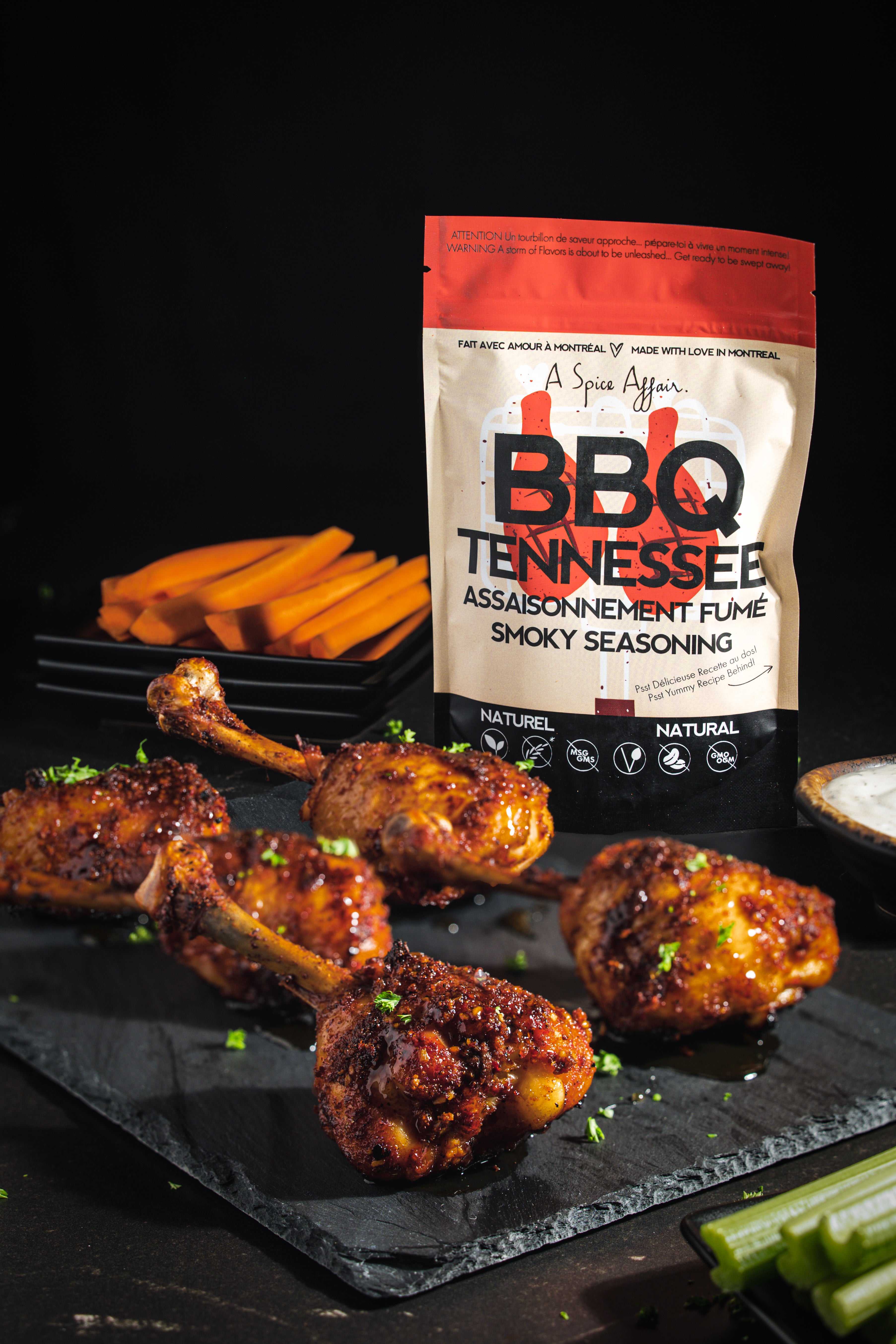 BBQ TENNESSEE CHICKEN DRUMSTICKS