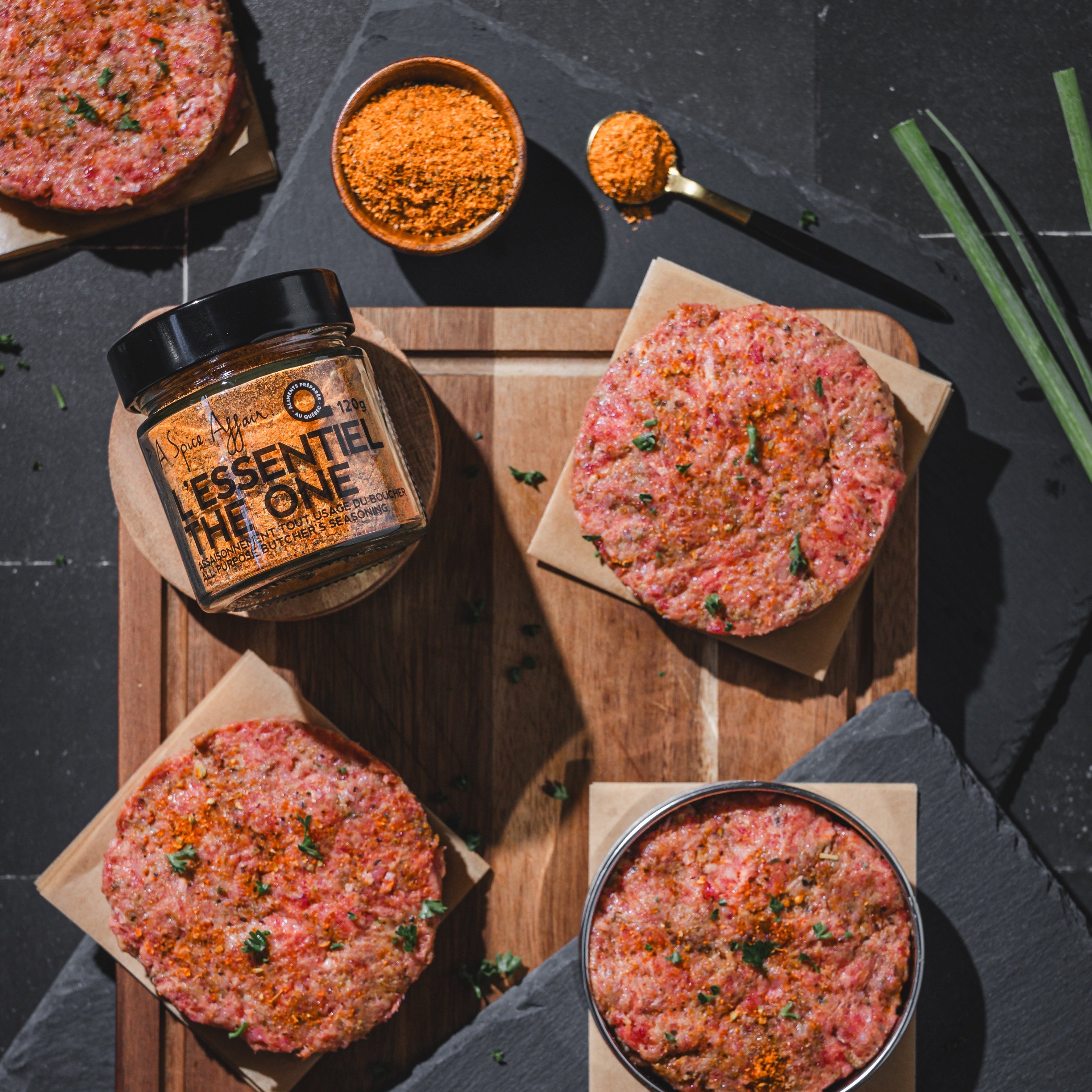 THE ONE BURGER PATTIES