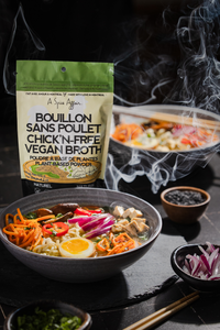 Cozy Ramen-Style Broth with Tamago Egg
