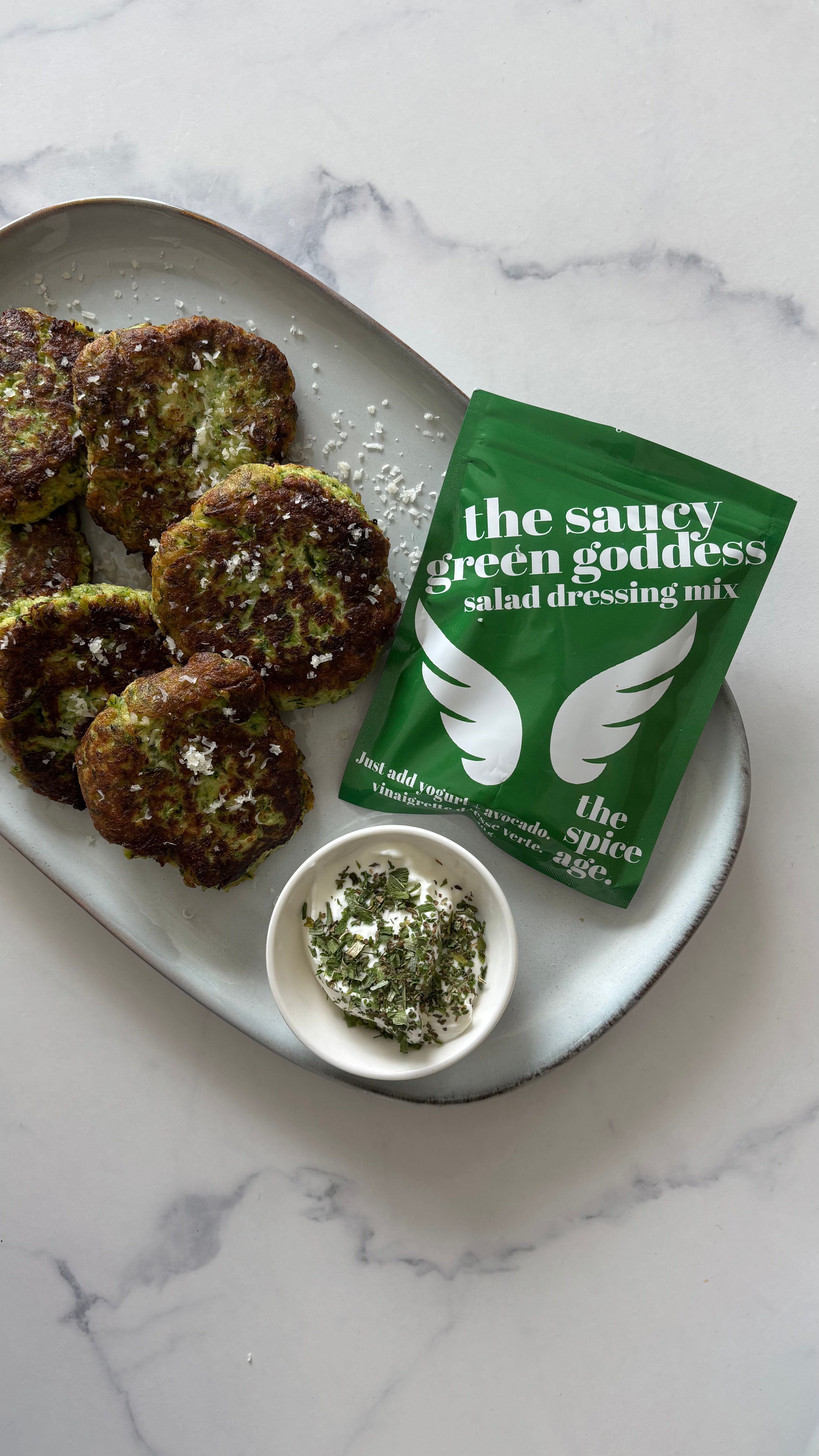 CRISPY ZUCCHINI PATTIES