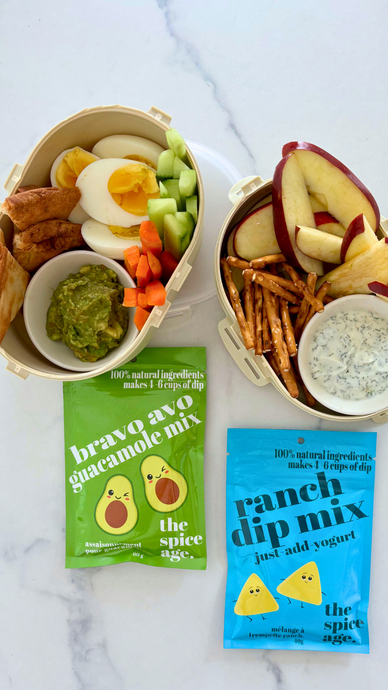 Double Dip Snack Box Duo – Guac & Ranch Edition