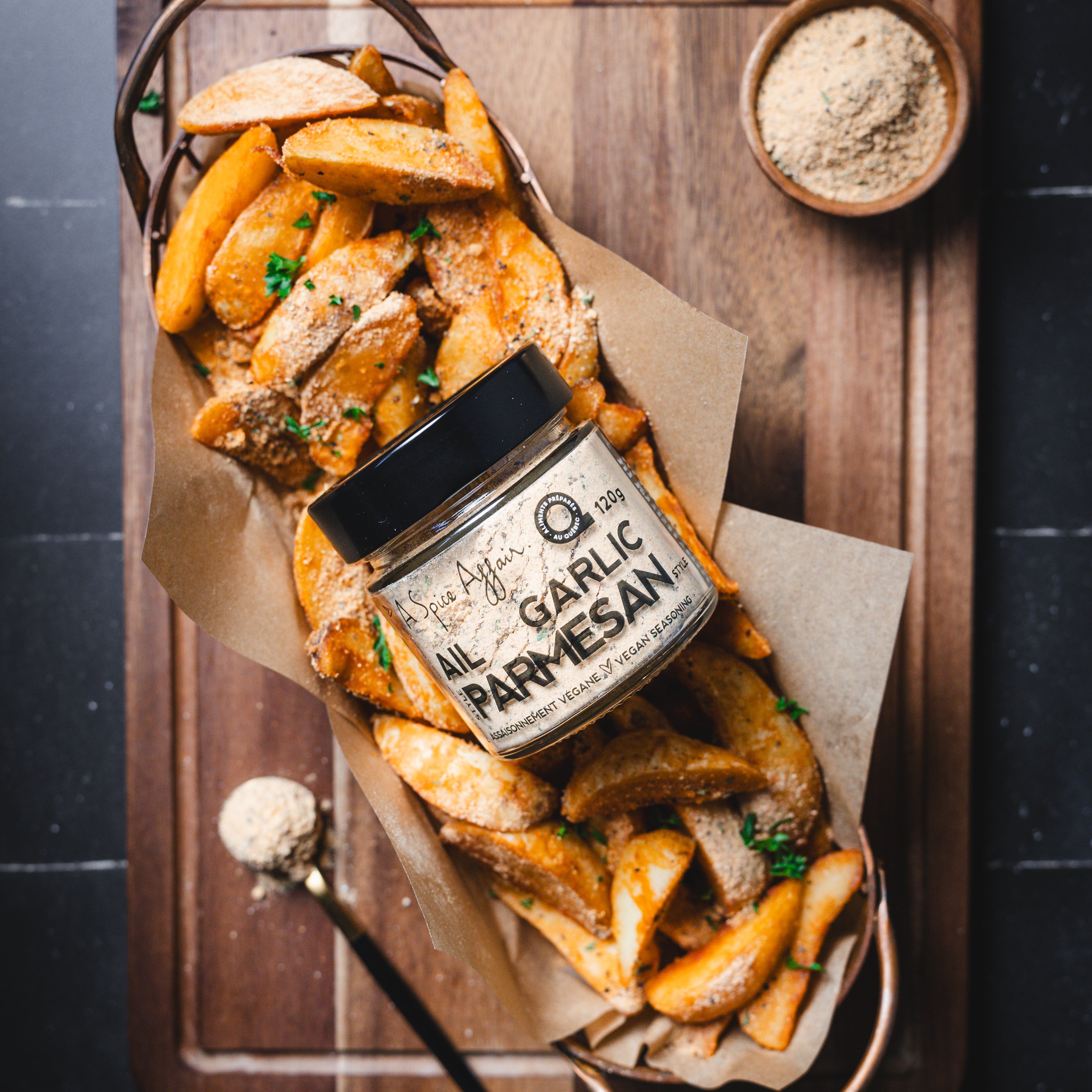 GARLIC PARMESAN FRIES