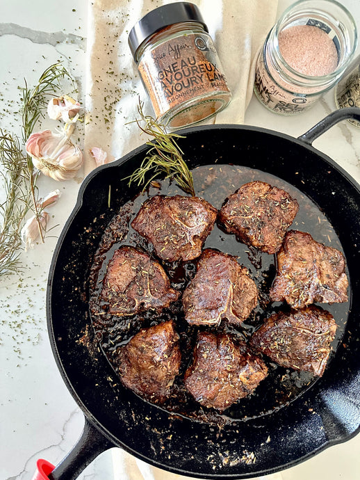 LAMB CHOPS WITH SAVOURY LAMB RUB SEASONING