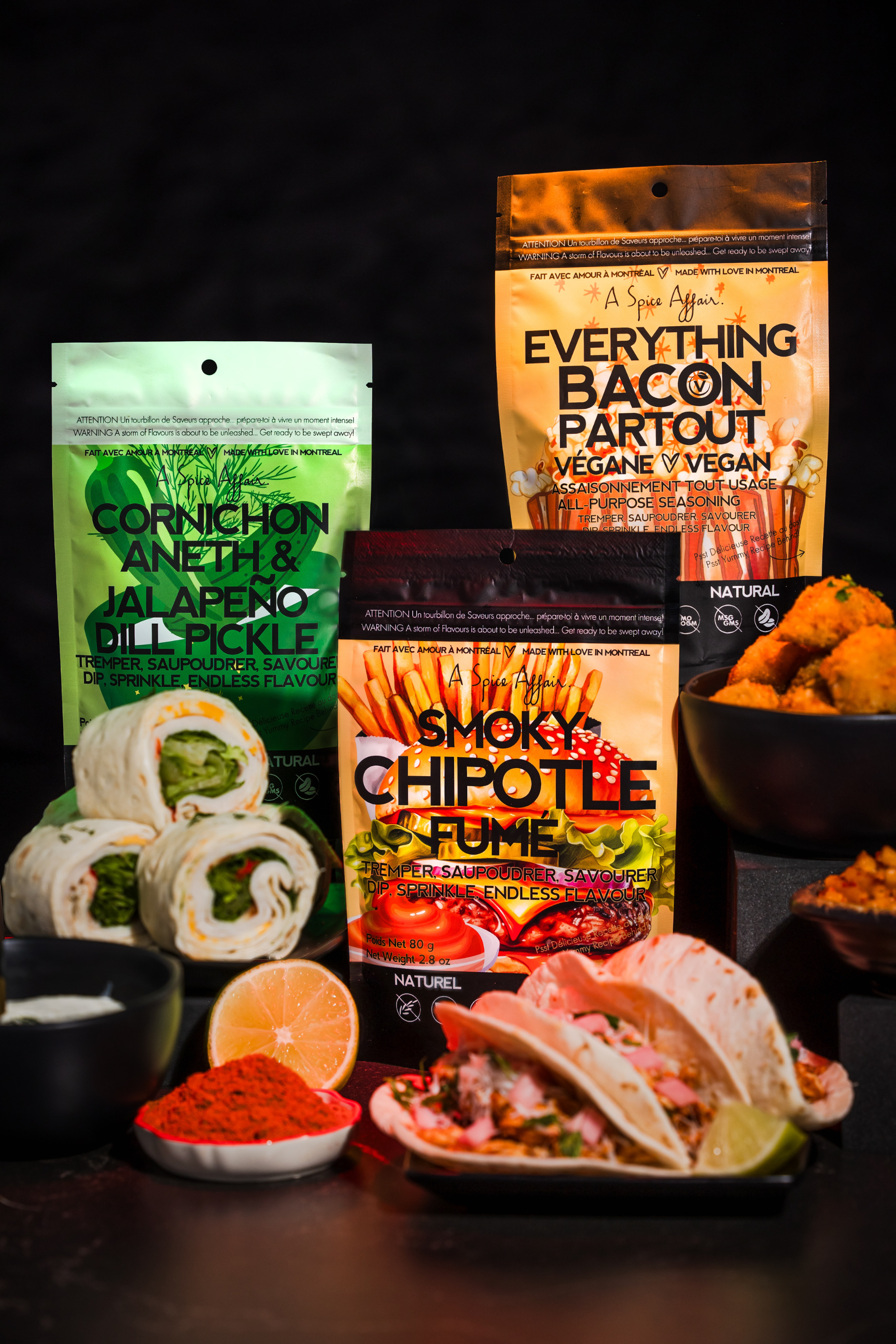 Introducing A Spice Affair’s 3 New Spice Pouches: Elevate Your Apéro Moments