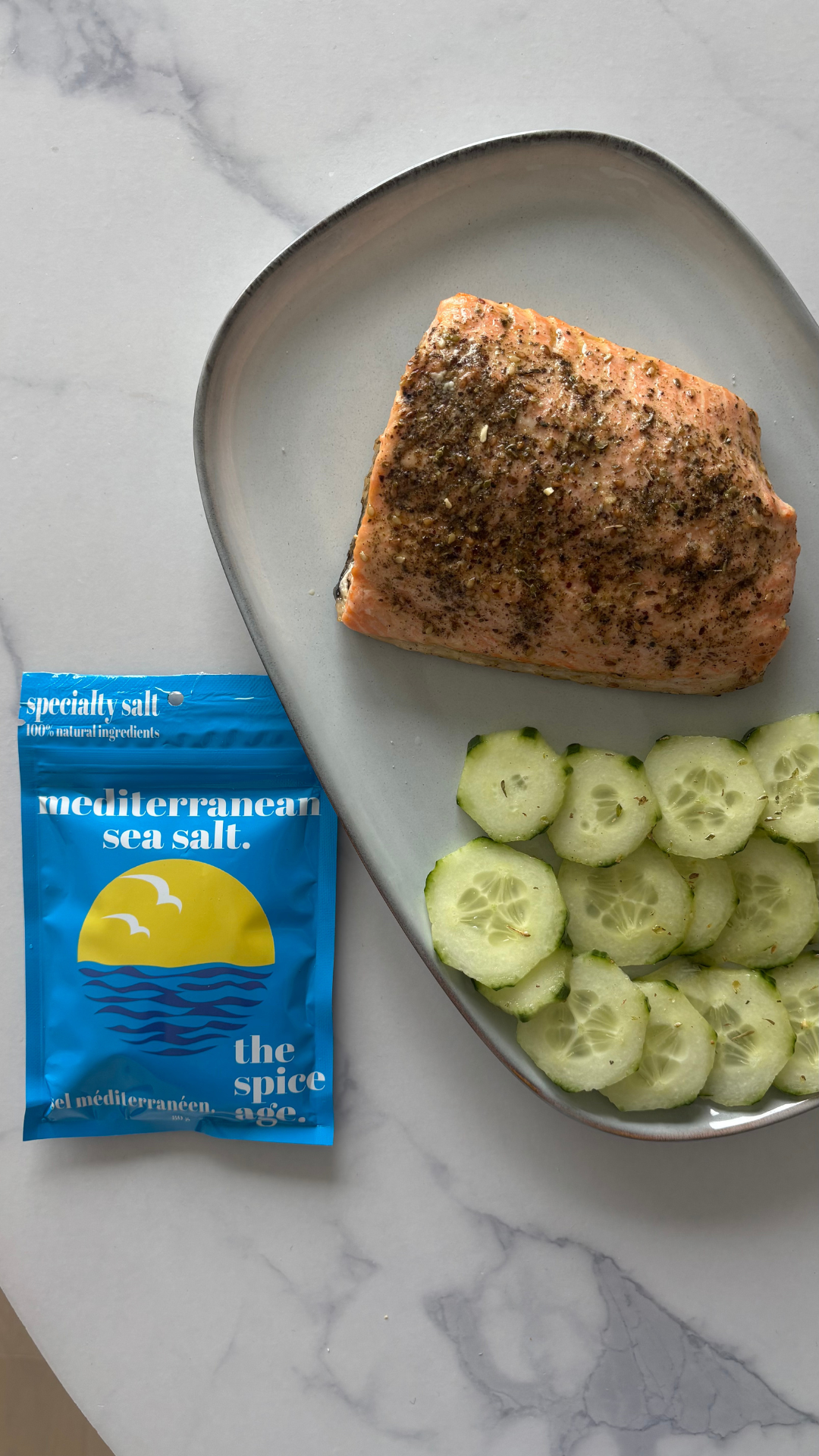 Mediterranean Sea Salt Salmon