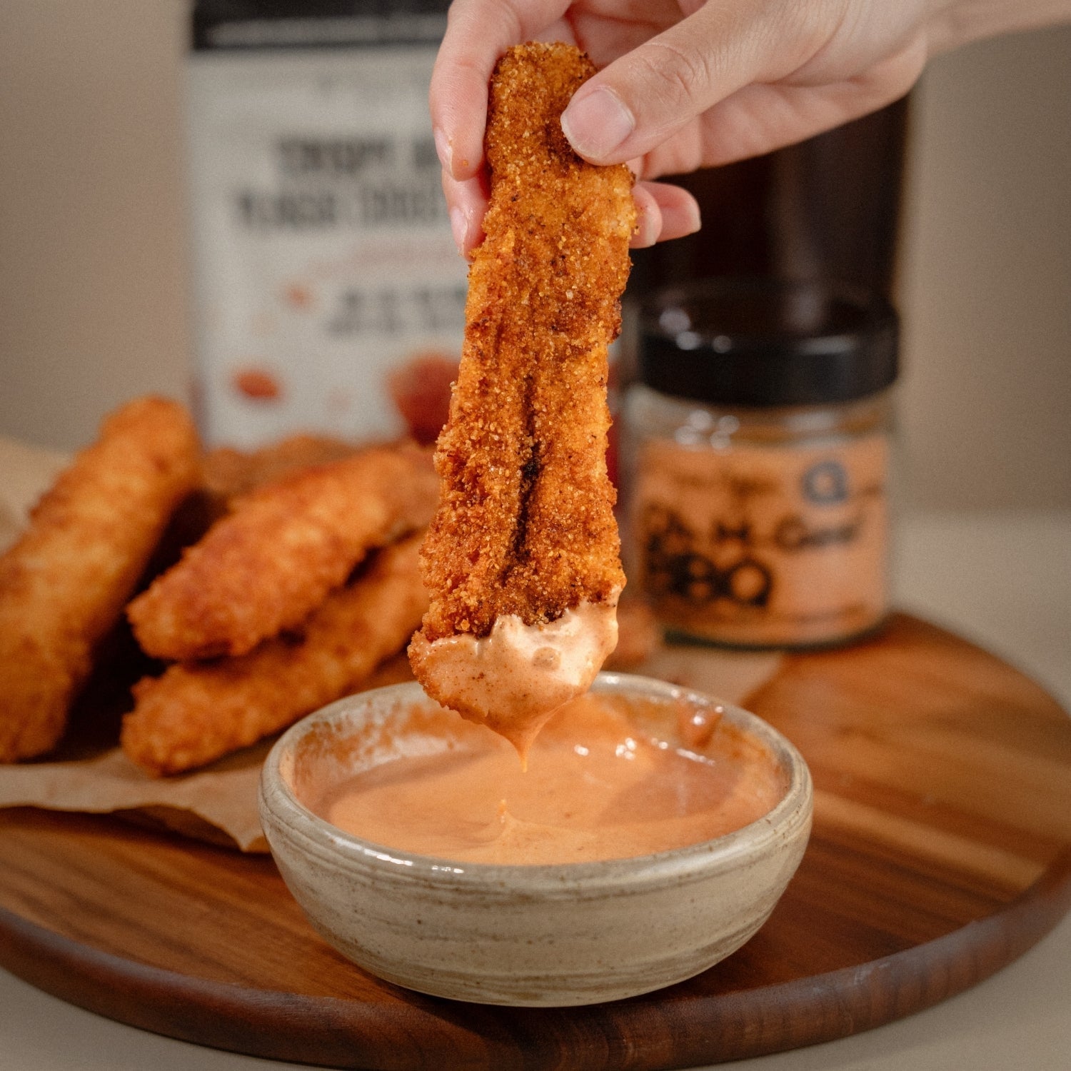 OH-M-GEE BBQ CRISPY CHICKEN TENDERS