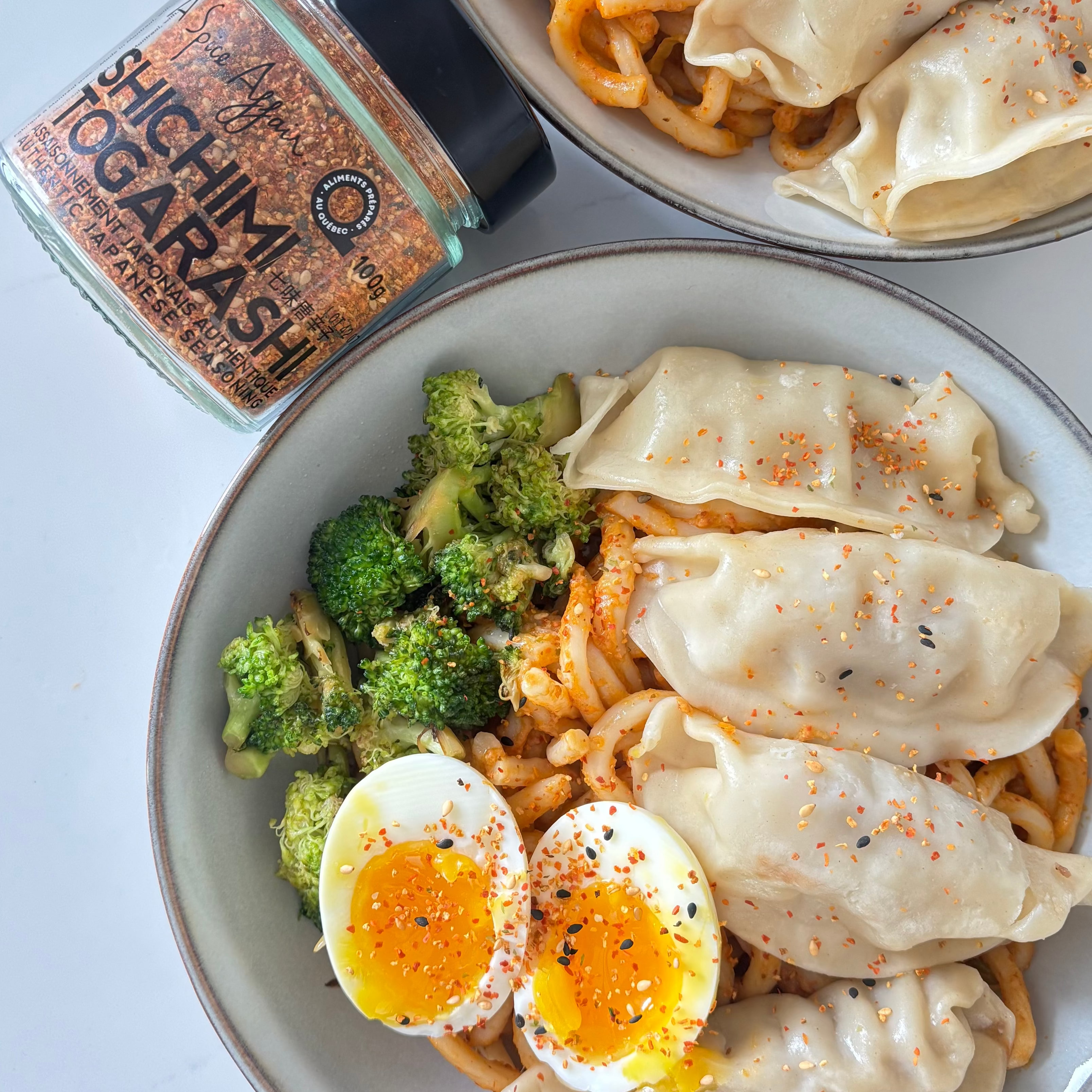SPICY UDON & GYOZA BOWL