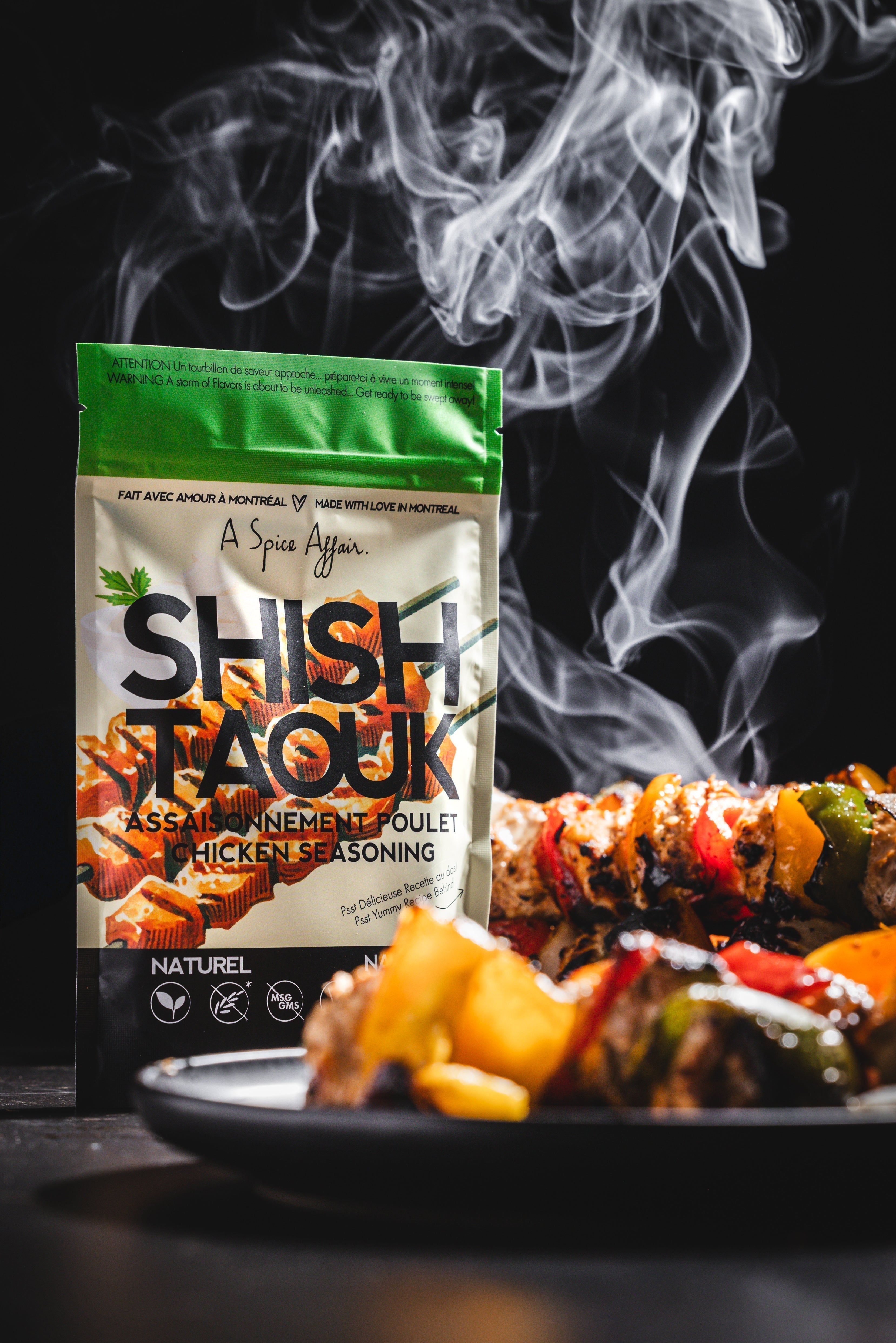 SHISH TAOUK CHICKEN SKEWERS