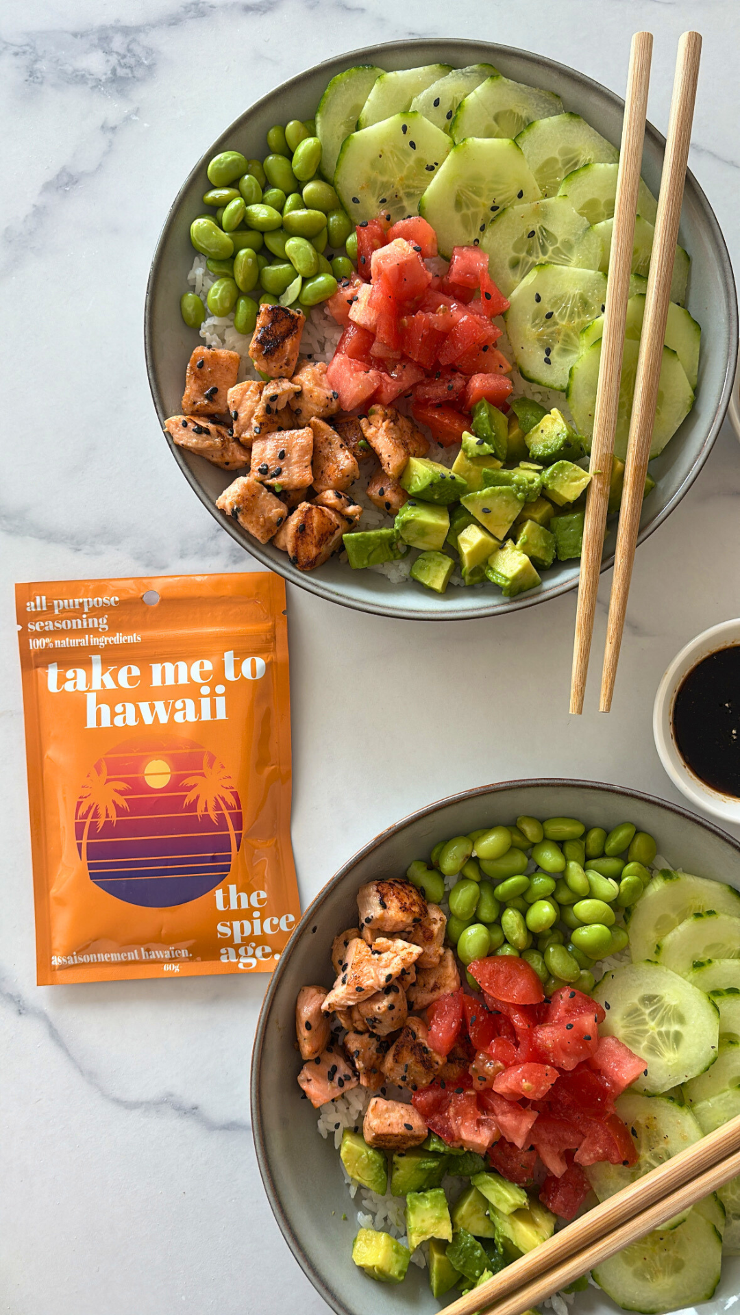 Take Me to Hawaii Poke Bowl