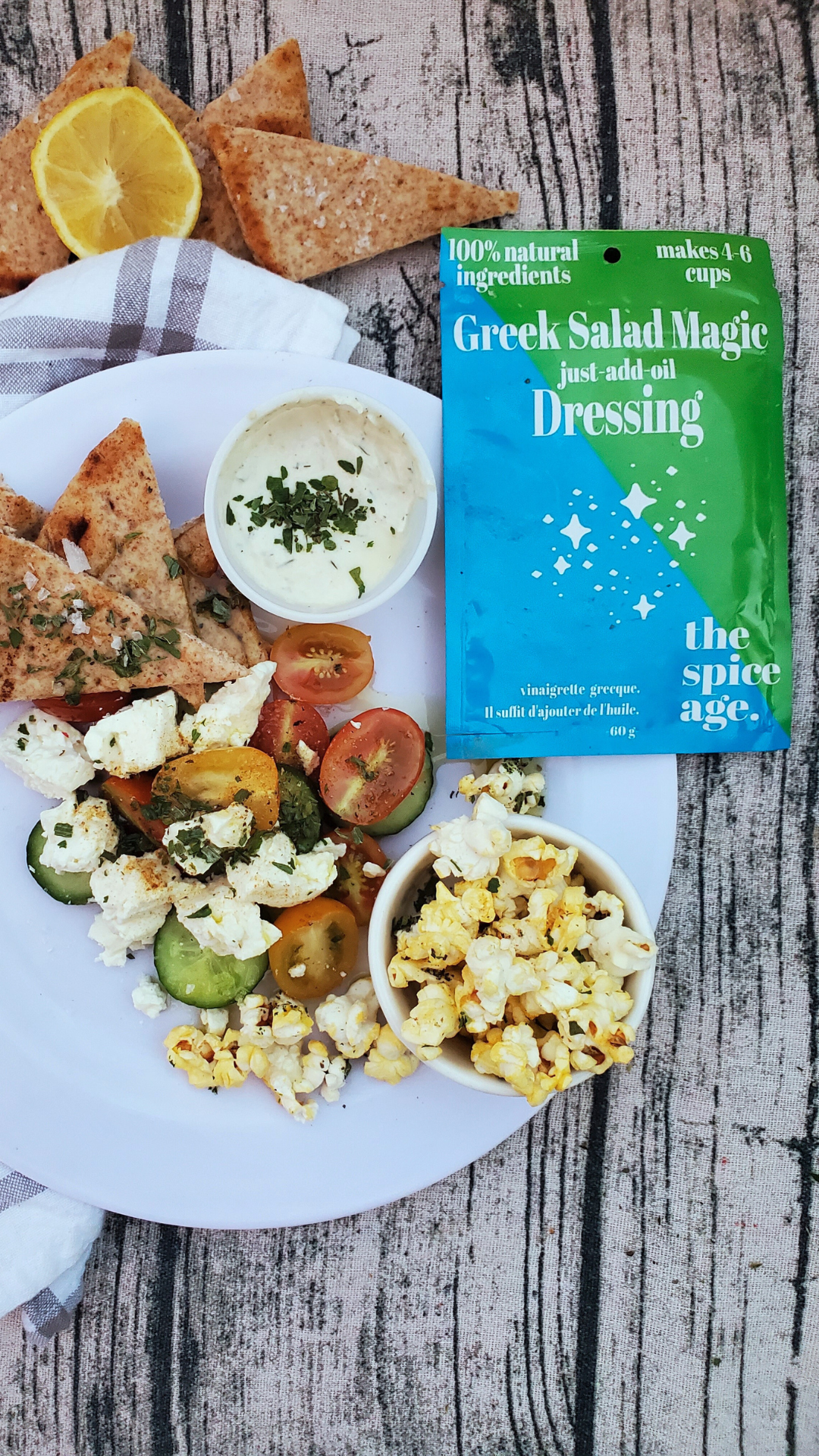 Greek Salad Magic Dressing