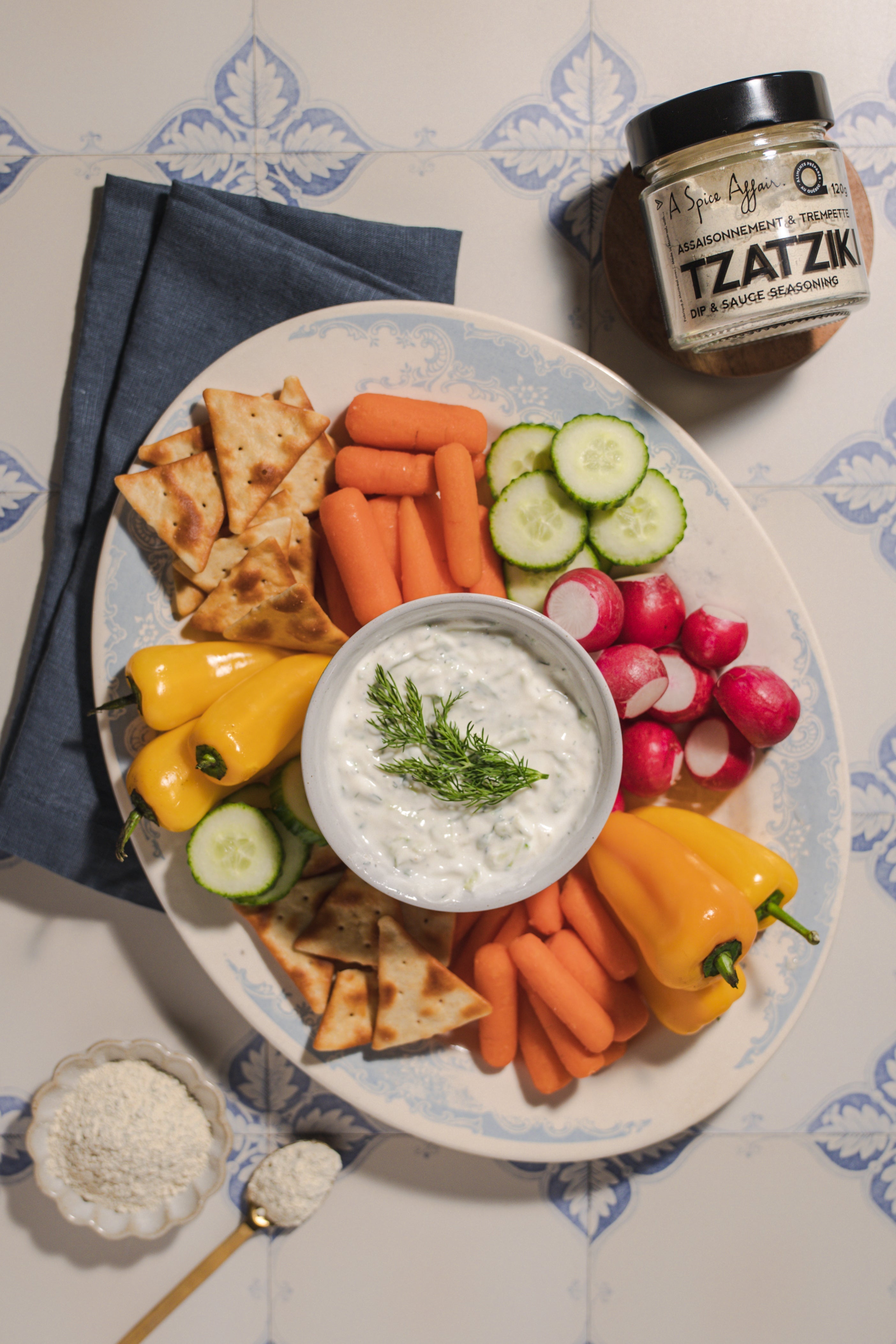EASY HOMEMADE TZATZIKI WITH A TWIST