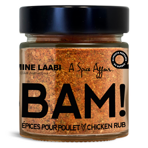 CHEF AMINE LAABI'S BAM! CHICKEN RUB 130 G (4.6 oz)