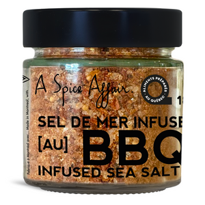 BBQ INFUSED SEA SALT 180 G (6.3 oz)