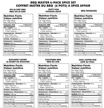 Charger l'image dans la galerie, COFFRET MAÎTRE DU BBQ (6 POTS)