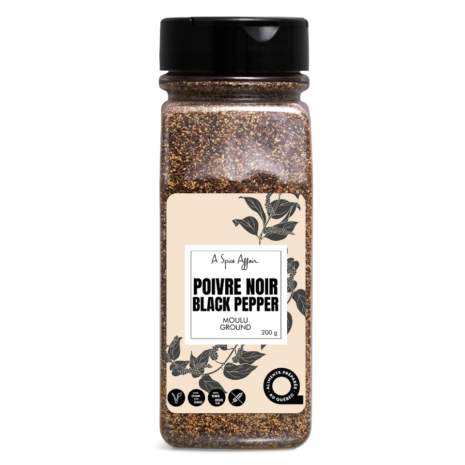 BLACK PEPPER GROUND 200 G (7.1 oz)