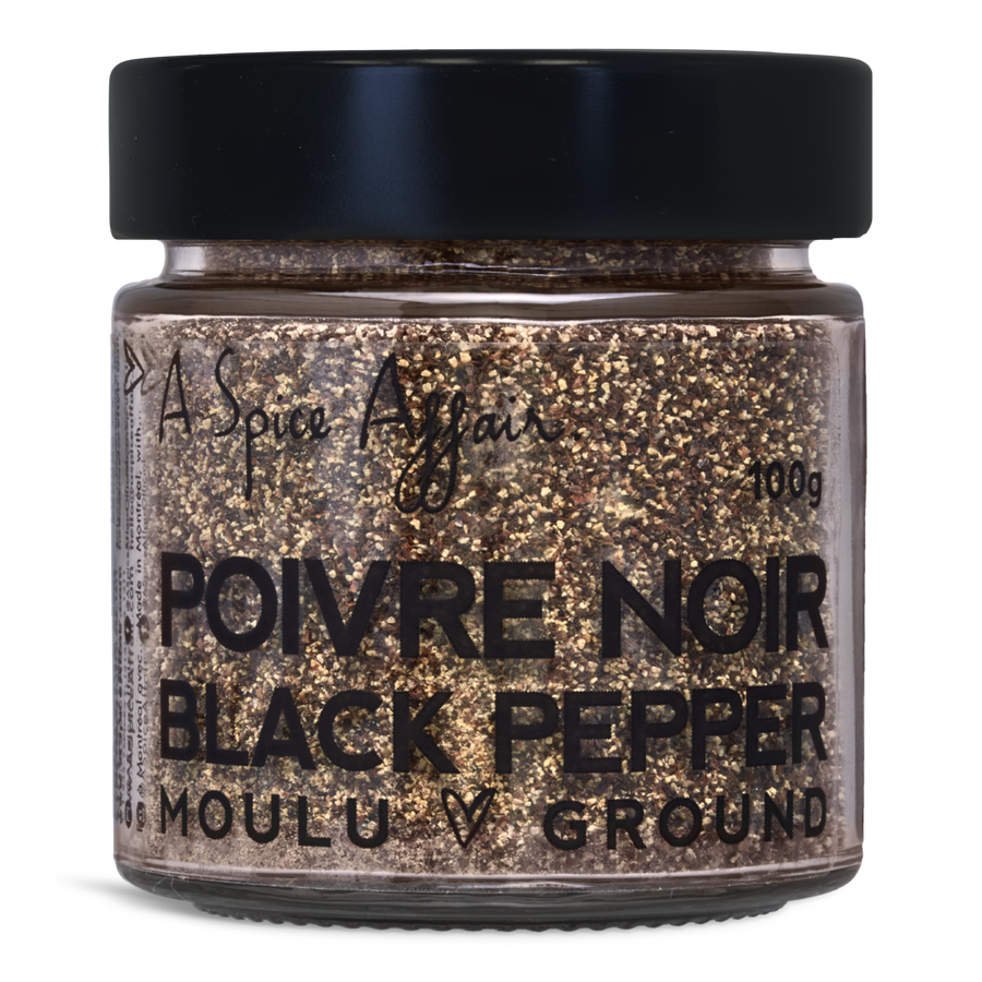 BLACK PEPPER GROUND 100 G (3.5 oz)