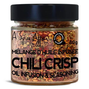 CHILI CRISP OIL INFUSION & SEASONING 60G (2.1 oz)