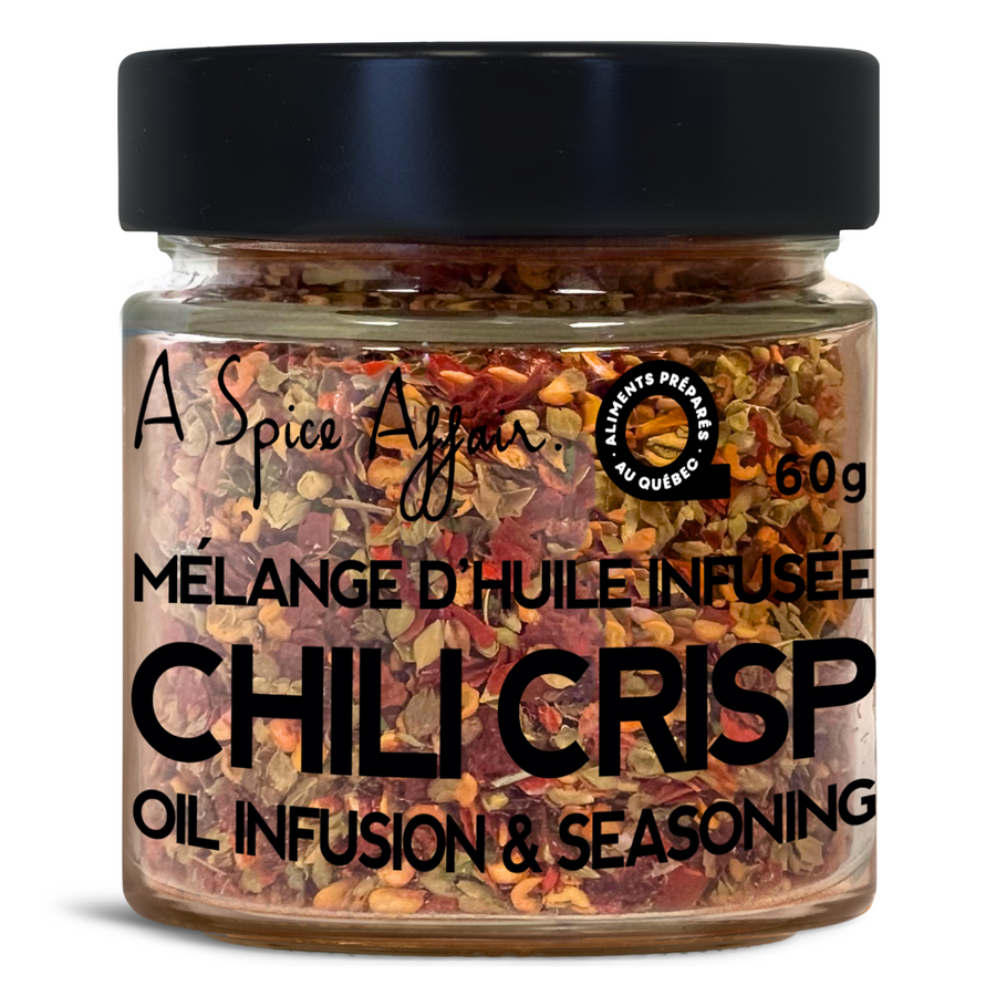 MÉLANGE D'HUILE INFUSÉ CHILI CRISP 60G (2,1 oz)