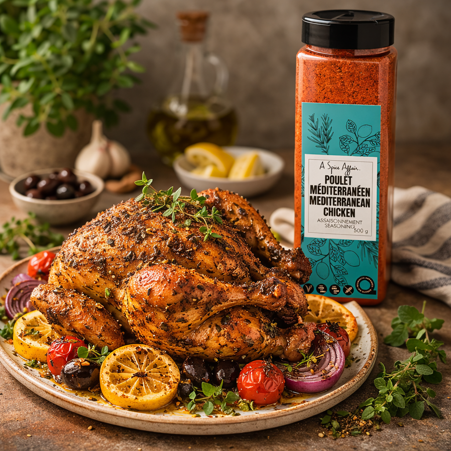 ASSAISONNEMENT POULET MÉDITERRANÉEN 500 G (17.6oz)