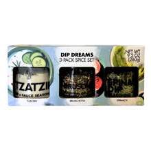 Load image into Gallery viewer, DIP DREAMS 3-PACK SPICE SET (9.2 oz)