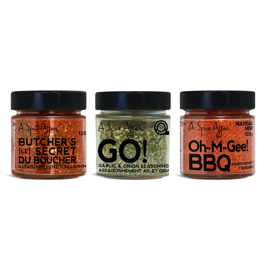 Fundraiser Kit A – Bold Flavours Trio
