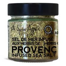 Charger l'image dans la galerie, SEL DE MER INFUSÉ AUX HERBES DE PROVENCE 100 G (3,5 OZ)