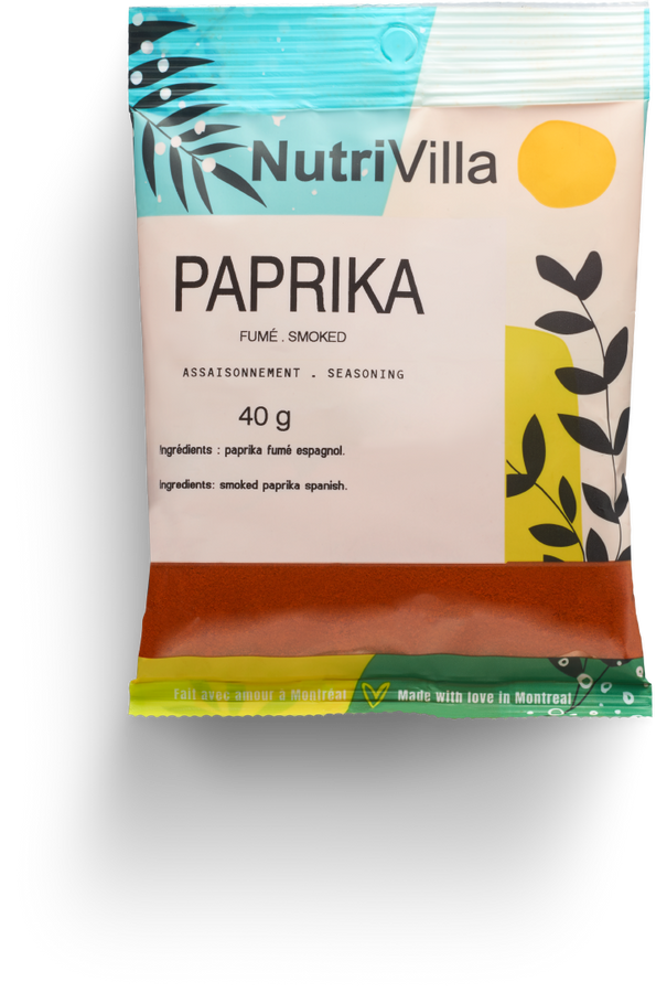 SMOKED PAPRIKA SPANISH NUTRIVILLA BAG 40 G (1.41 oz)