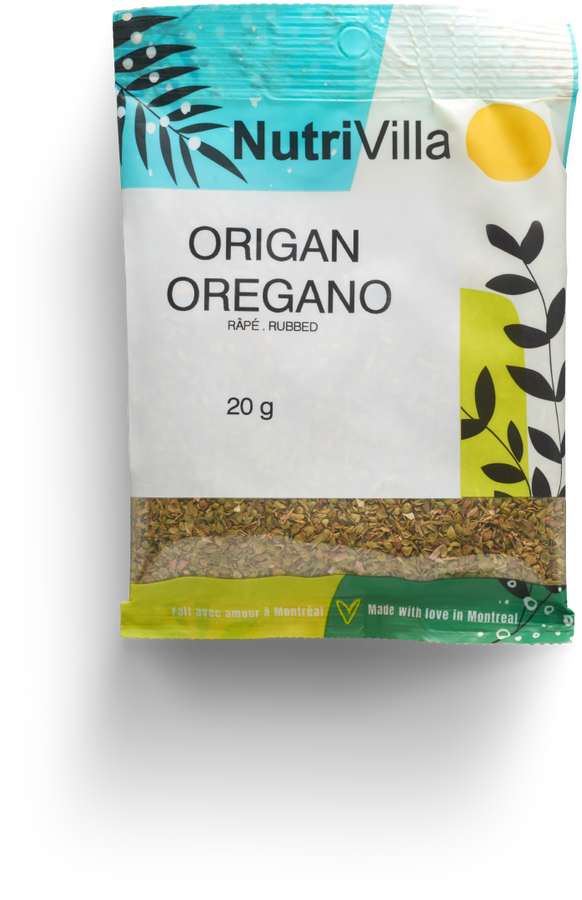 OREGANO RUBBED NUTRIVILLA BAG 20 G (0.7 oz)