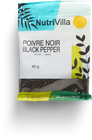 BLACK PEPPER WHOLE NUTRIVILLA BAG 40 G (1.41 oz)