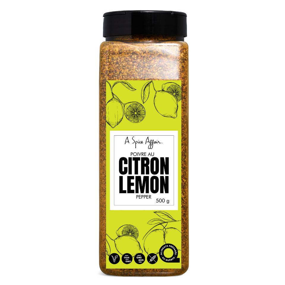 LEMON PEPPER 500 G (17.6 oz)