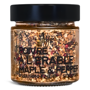 MAPLE & PEPPER SEASONING 120 G (4.2 oz)