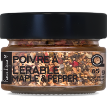 Load image into Gallery viewer, MAPLE &amp; PEPPER SEASONING 65 G (2.3 oz)