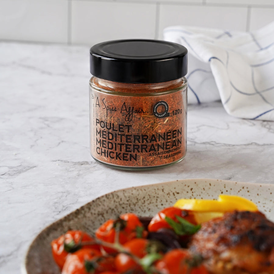ASSAISONNEMENT POULET MÉDITERRANÉEN 120 G (4,2 oz)