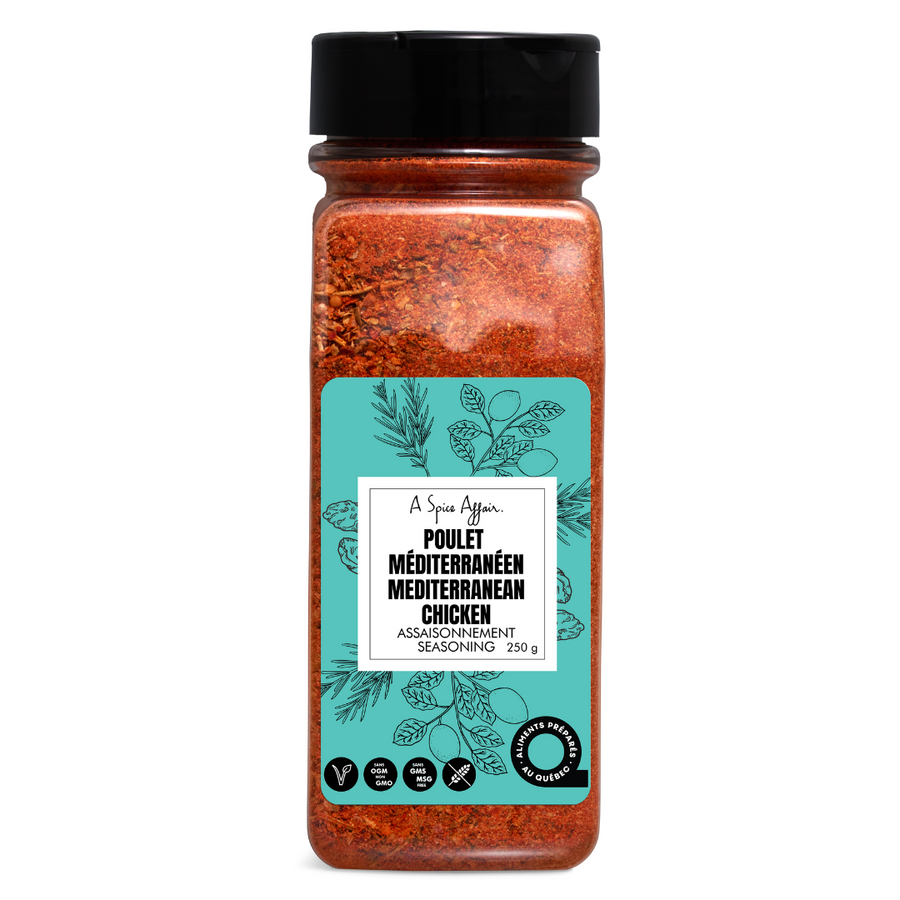 ASSAISONNEMENT POULET MÉDITERRANÉEN 250 G (8,8 oz)
