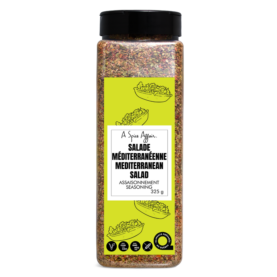 ASSAISONNEMENT SALADE MÉDITERRANÉENNE 325 G (11,5 oz)