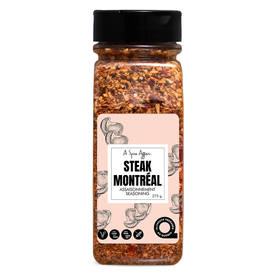 ASSAISONNEMENT STEAK MONTRÉAL 275 G (9,7 oz)