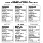 COFFRET D'ÉPICES BBQ DIVIN (12 POTS)