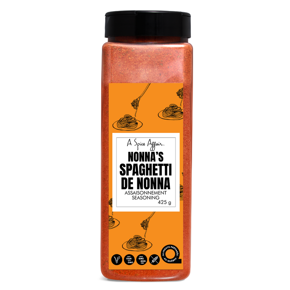 NONNA'S SPAGHETTI SEASONING 425 G (15 oz)