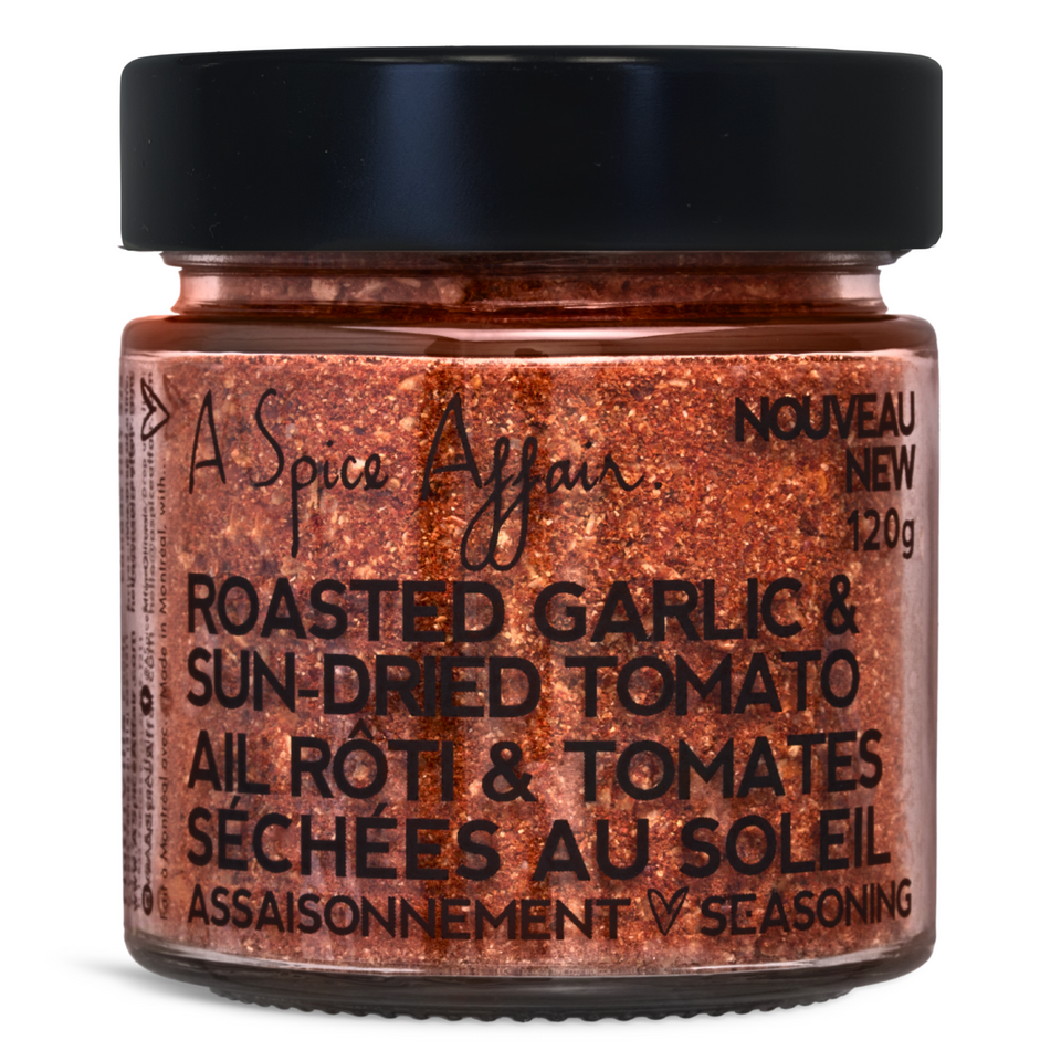 ROASTED GARLIC & SUN-DRIED TOMATO SEASONING 120 G (4.2 oz)