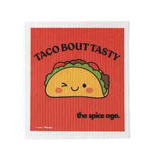 Load image into Gallery viewer, THE SPICE AGE TACO BOUT TASTY SWEDISH DISH CLOTH