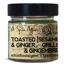 Load image into Gallery viewer, TOASTED SESAME &amp; GINGER SEASONING 120 G (4.2 oz)