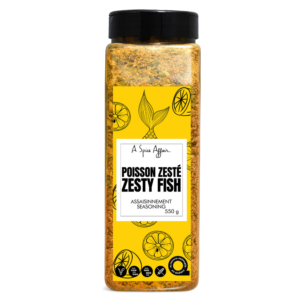 ZESTY FISH RUB 550 G (19.4 oz)